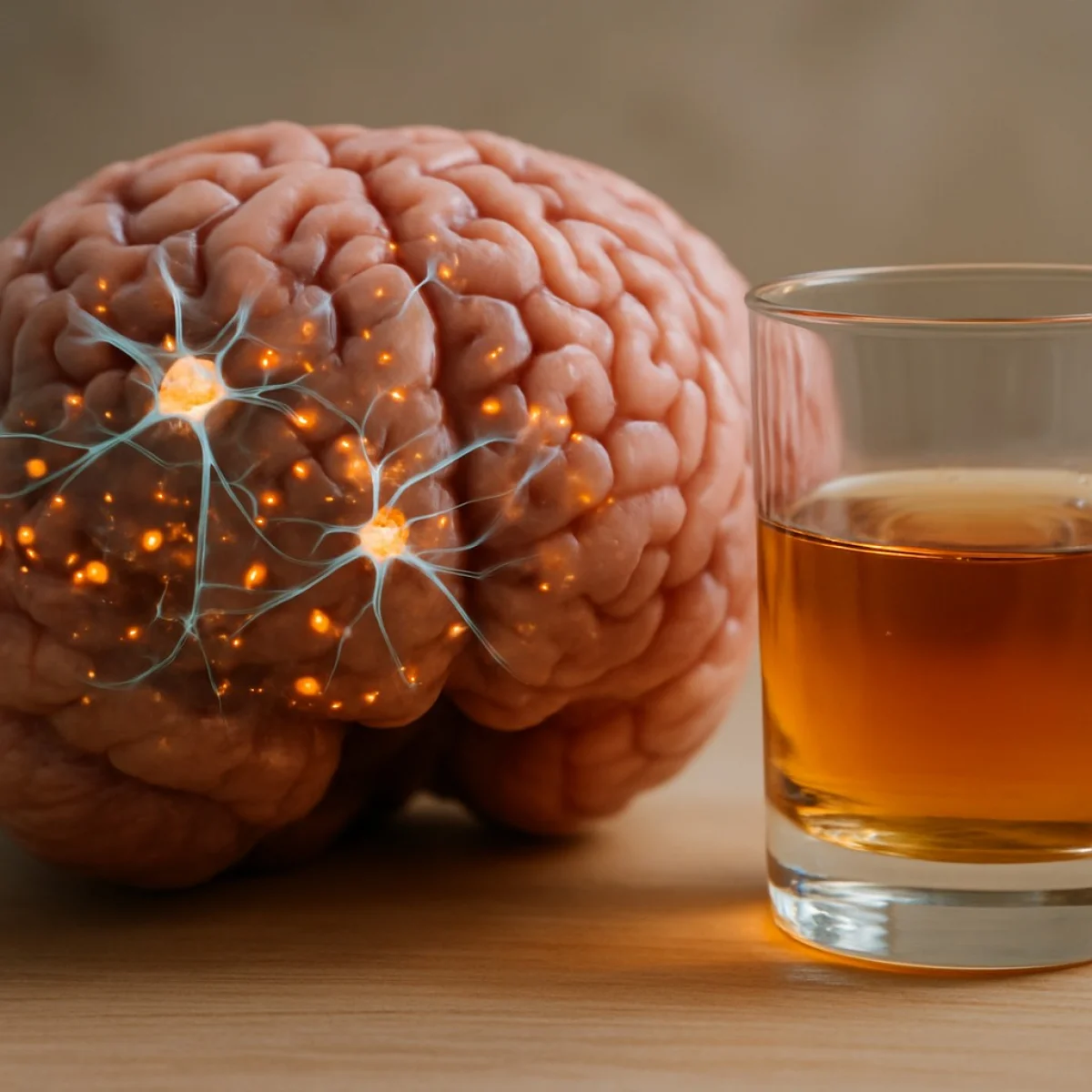Jakie są długoterminowe skutki nadużywania alkoholu dla równowagi neurochemicznej?